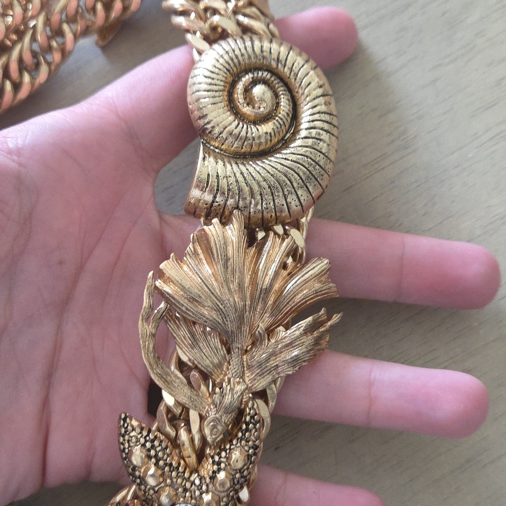 Nwt Shell Choker Necklace - Picture 3 of 5